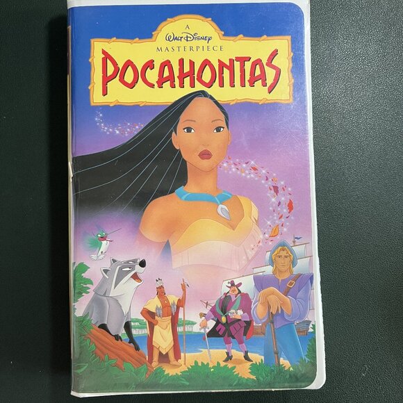 Disney VHS - Pocahontas (1996) - Masterpiece Collection 5741-1 First Pressing - Picture 1 of 6